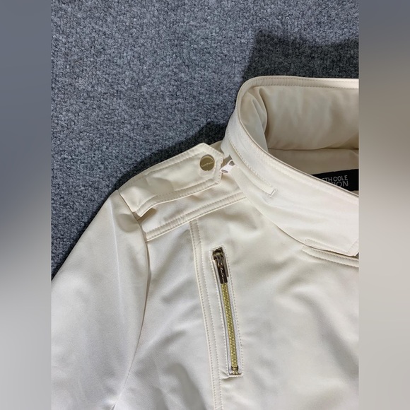 Kenneth Cole Reaction Womens Elegant Jacke crem size M - Picture 5 of 15
